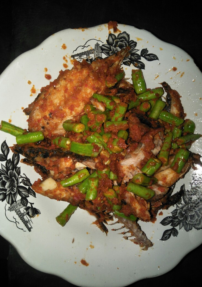 Foto resep Pindang pelecing kacang panjang