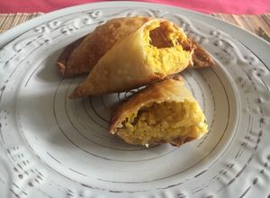 Una foto de Cocina de reciclaje: Empanadas de humita