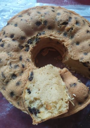 Foto resep Bolu Kismis Keju praktis