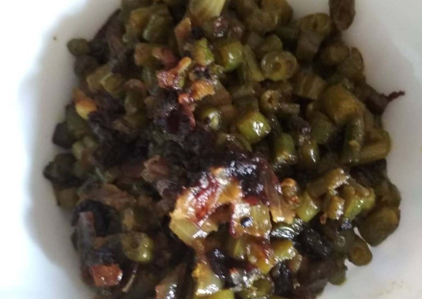 French beans fry
