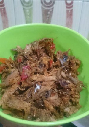 Foto resep Sambel tongkol suwir