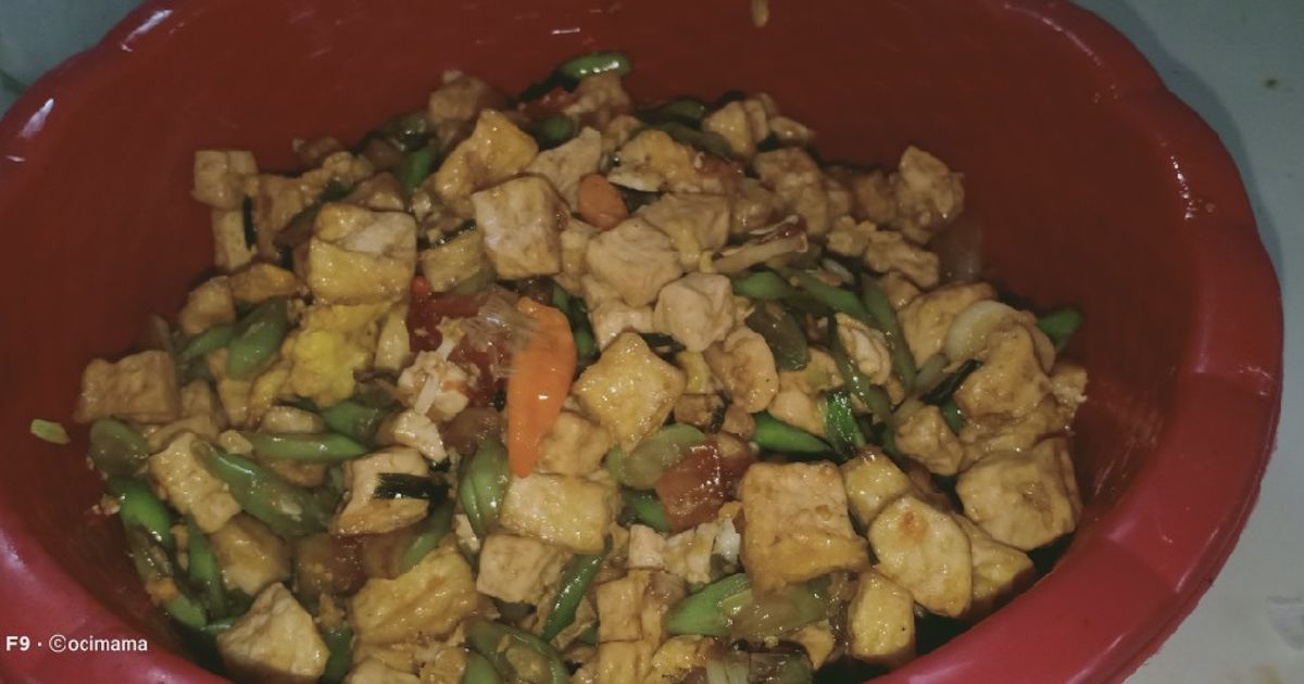 Resep Eseng Tahu Ucet Dan Telur oleh Mamae Olincindi - Cookpad
