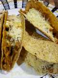 Tacos de carne desmechada