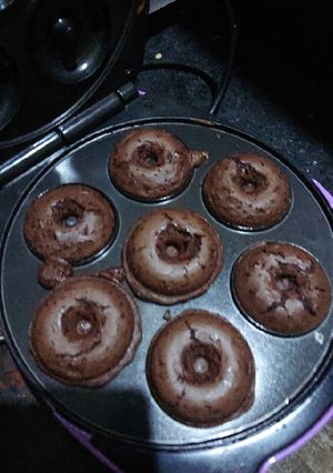 Foto resep Choco Downies (Donat Brownies)