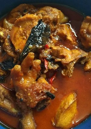 Foto resep Semur ayam pedas