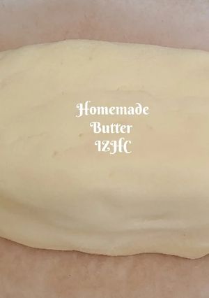 A picture of 🧈🥞Homemade Butter🥞🧈.