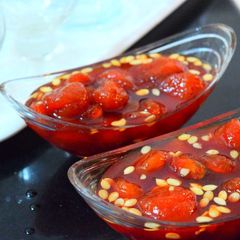 A picture of Aloo Bukhara Chutney.