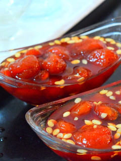 A picture of Aloo Bukhara Chutney.