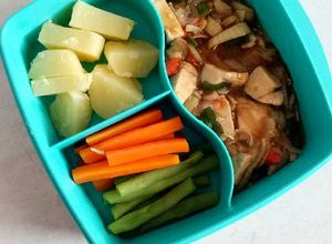 Foto resep Bekal makan siang - ayam teriyaki (diet)