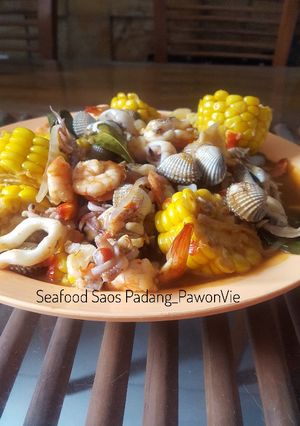 Foto resep Seafood Saos Padang