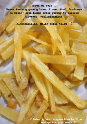 Foto resep Kentang Goreng homemade