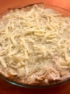 Una foto de Pastel de carne y pan ázimo (matza) para Pascuas Judías (Pesaj)
