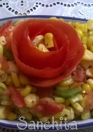 A picture of Sweet corn healthy Salad.