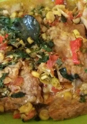 Foto resep Ayam dan tempe woku