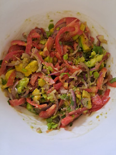 A picture of My best salad/kachumbari....😋.