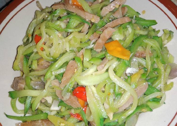 Resep Tumis labu Siam, Enak Banget