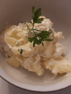 Una foto de Patatas alioli