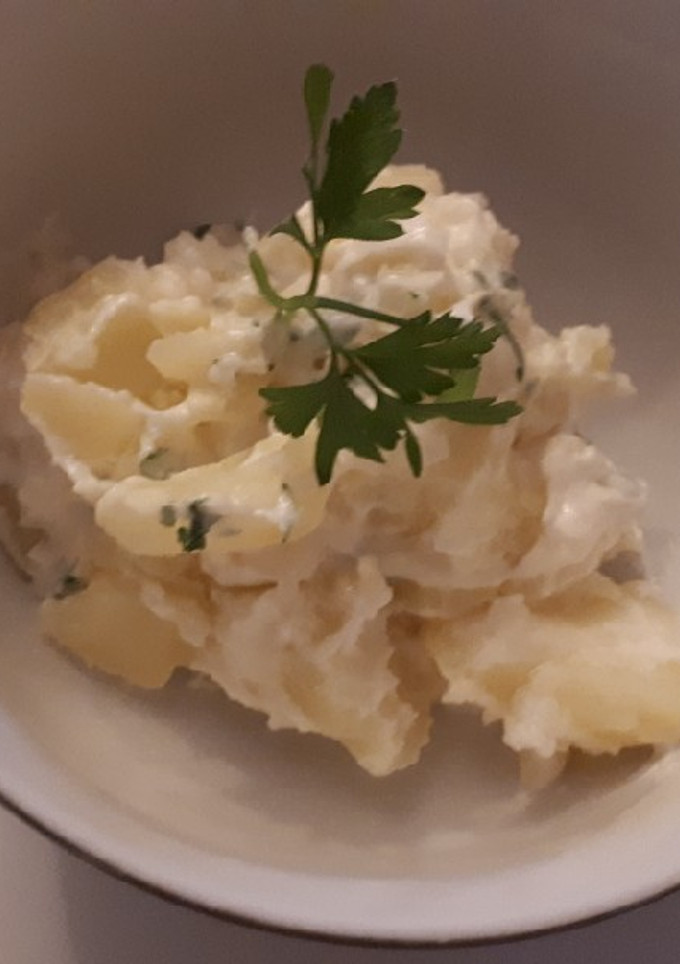 Una foto de Patatas alioli