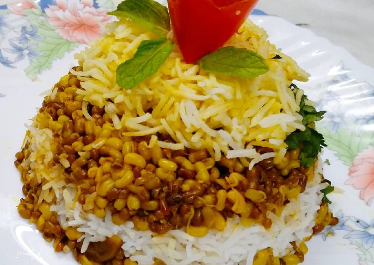 Recipe of Any-night-of-the-week Sprouted Moth Biryani