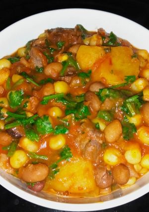 A picture of Githeri special.