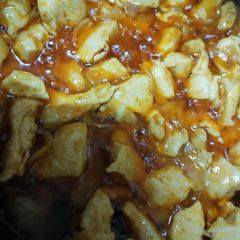 3 spices Chicken boneless masala A picture of 3 spices Chicken boneless masala.