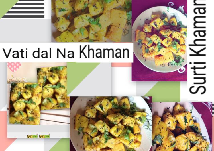 Recipe of Super Quick Vati Dal Na Khhaman