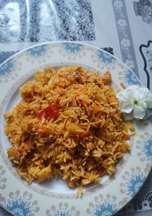 عکسی از دستور 🍴استانبولی مرغ🍽️