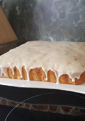 Une photo de 32• 🍰🥕Carrot cake à la patate douce et noisettes concassées 🥔🍰