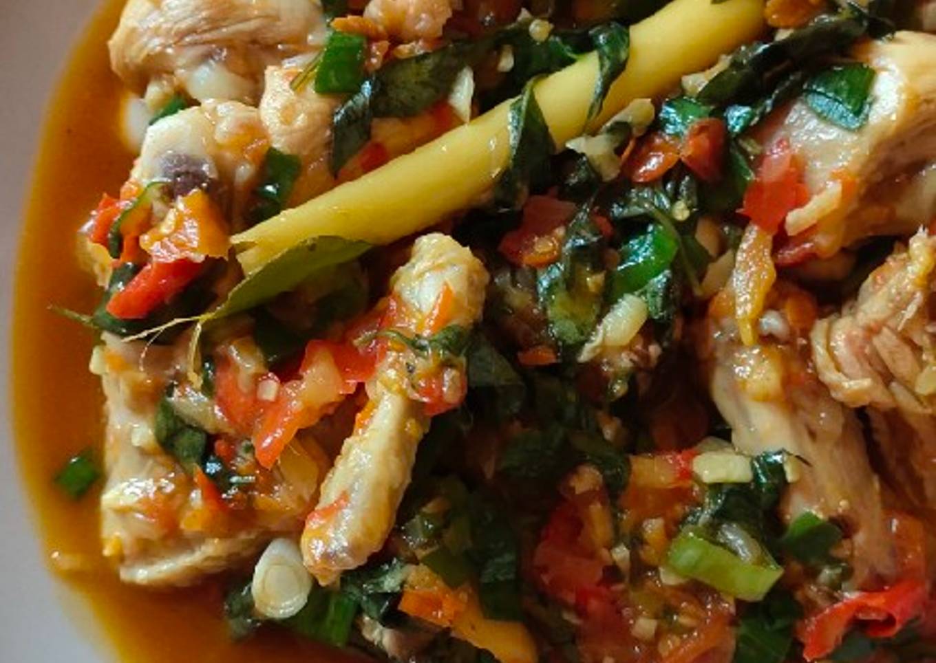 Ayam woku ala angelina sondakh