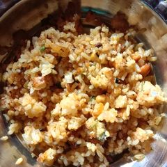 A picture of Penat spicy fried rice...