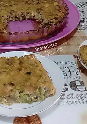 Une photo de Quiche sans pâte