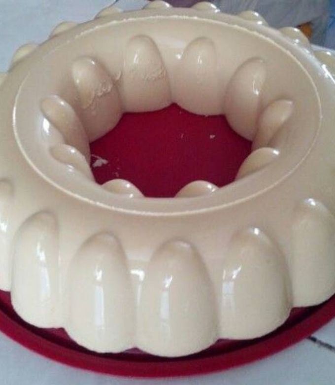 Una foto de Gelatina de leche