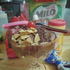 A picture of Es kepal milo.
