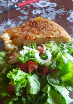 Una foto de Símil a una tortilla de papa