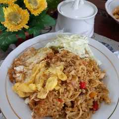 A picture of Nasi Indomie Goreng Serai.