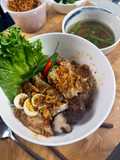 Vietnamese Chicken Noodle (Dry) Miến Gà Trộn