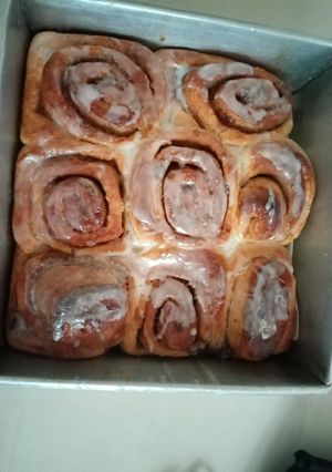 A picture of Cinnamon Rolls.