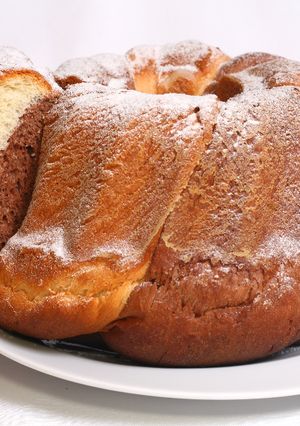 Kakaós kuglóf recept fotója