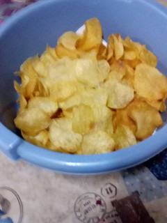 Una foto de Patatas fritas de bolsa caseras