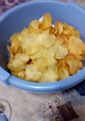 Una foto de Patatas fritas de bolsa caseras