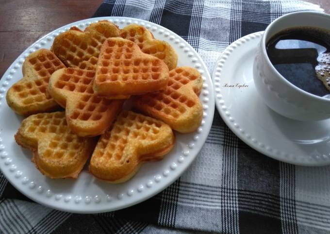 Bagaimana Membuat Bapel / Wafel / Waffle Versi Fluffy, Mudah dan Murah Meriah Anti Gagal