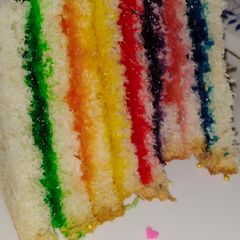 A picture of Rainbow sandwich.