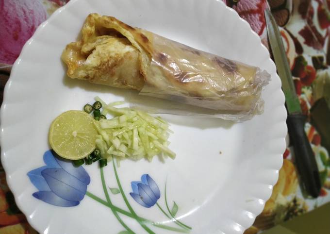 Egg Chicken Roll with Creamy Cheese