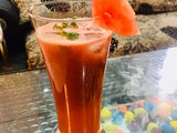 Summery waterr melonn juice