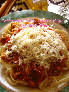 Foto resep Fettuccine saus Ayam Keju