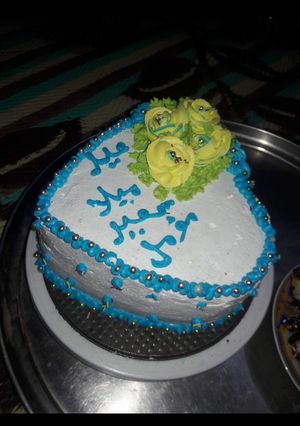 صورة لوصفة كيك عيد الميلاد