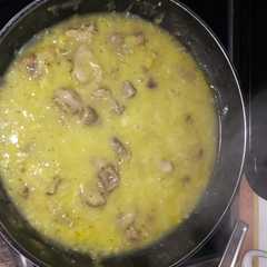 Una foto de Mollejas de pollo, en verde