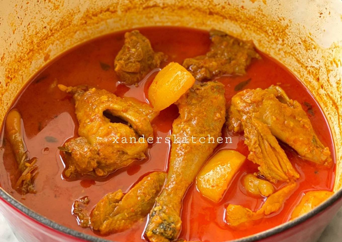 Curry Chicken / Kari Ayam ala SG Malay… sedappp 😍👍🏻