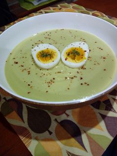 Avokádó krémleves recept fotója