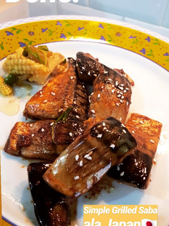 Foto resep Grilled Saba / Mackerel Simple